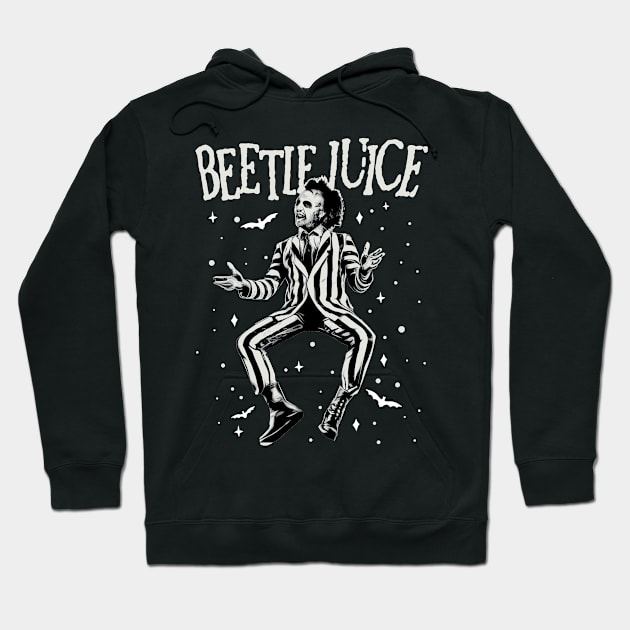 Beetlejuice Classic Retro Hoodie by LAKOSH